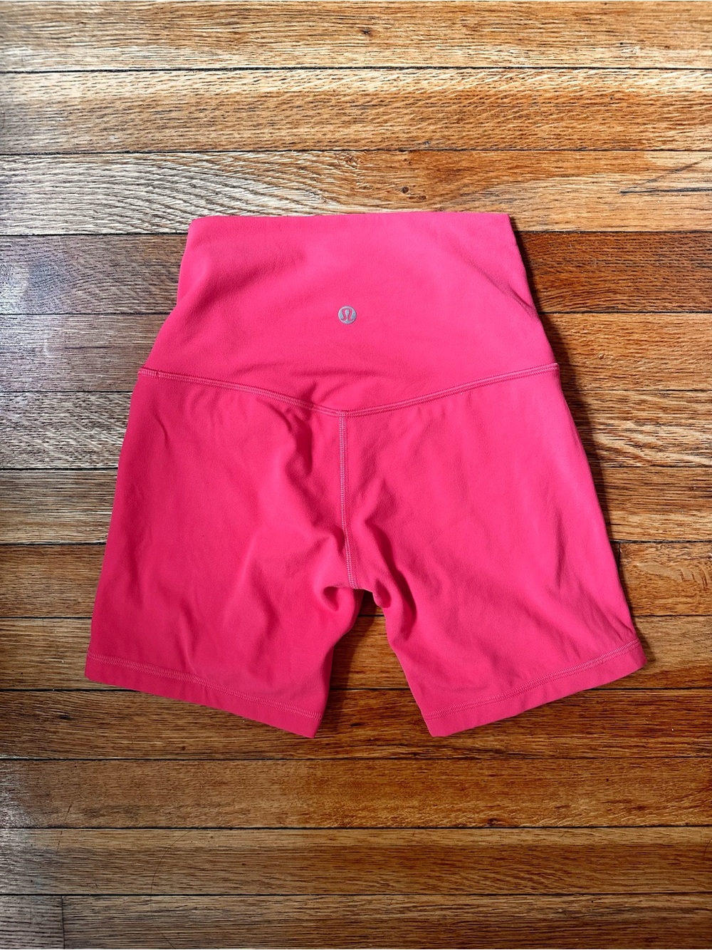 lululemon athletica pink align bike shorts